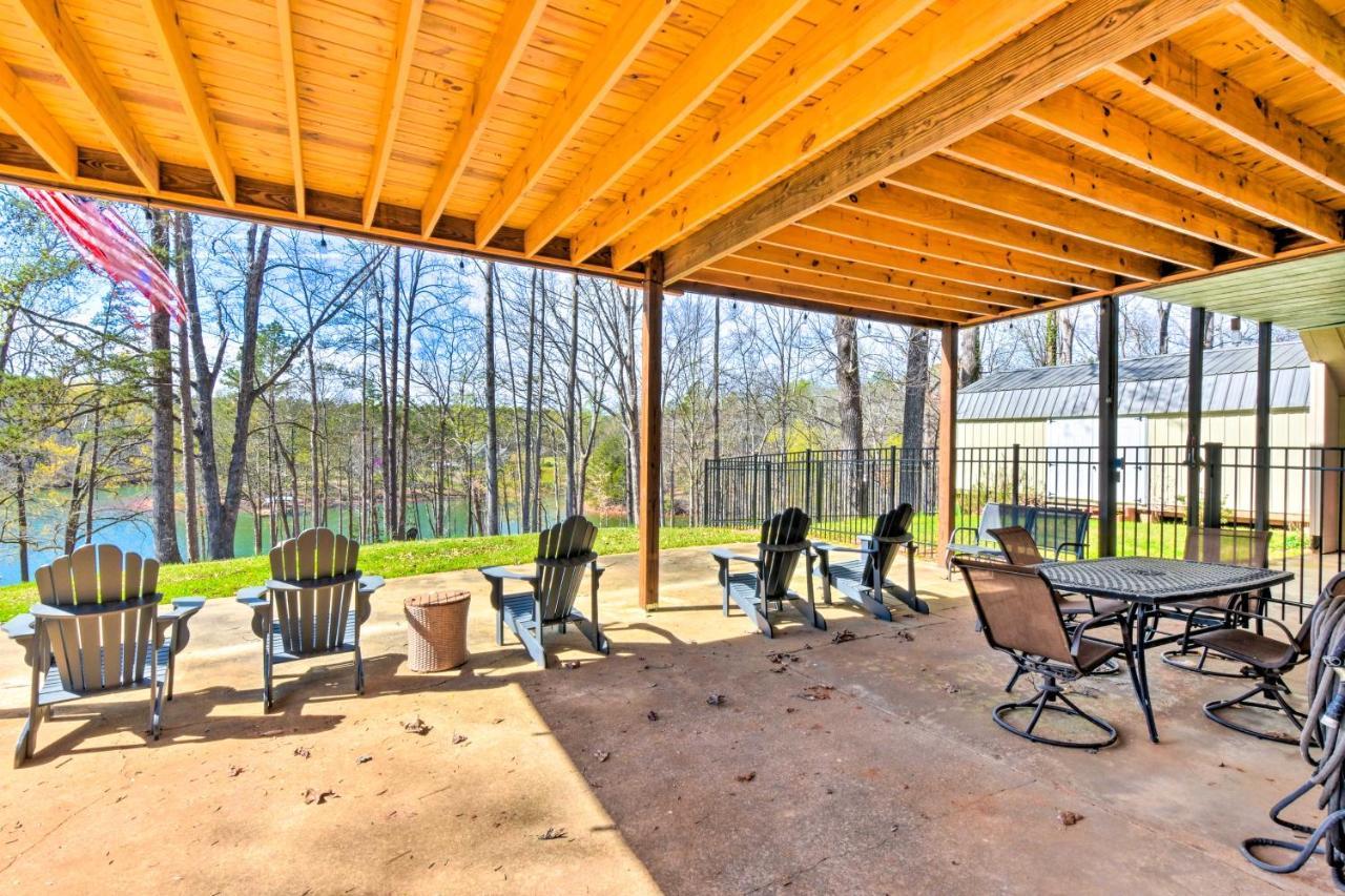 Townville Lake House With Private Dock, Kayaks! Fair Play Exterior photo