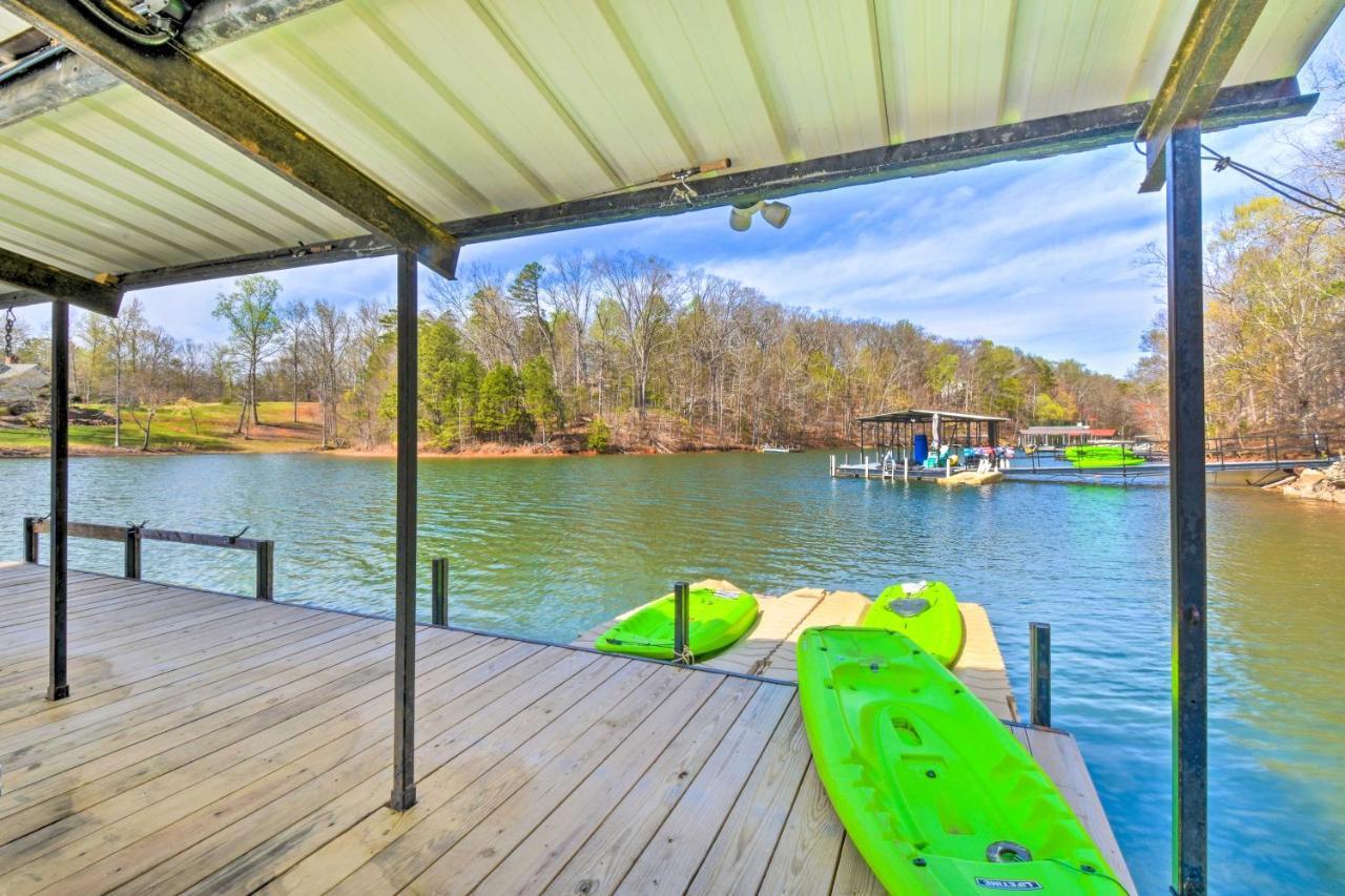 Townville Lake House With Private Dock, Kayaks! Fair Play Exterior photo